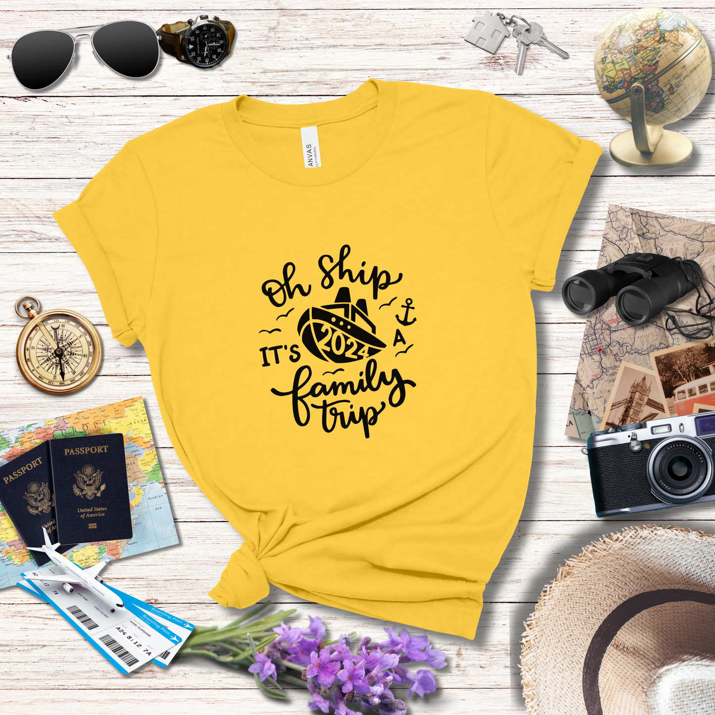 OH SHIP, IT'S A FAMILY TRIP - T-Shirt