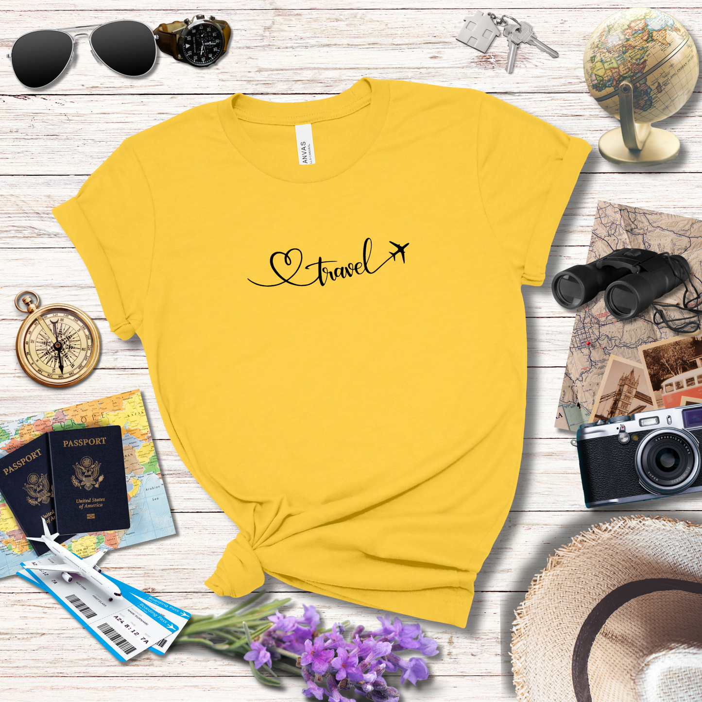 HEART TRAVEL - T-Shirt