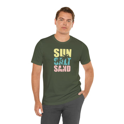 SUN SALT SAND - PASTEL - T-Shirt