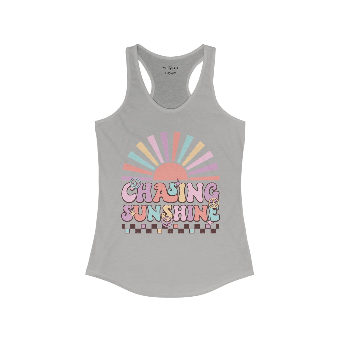 CHASING SUNSHINE - Racerback Tank Top