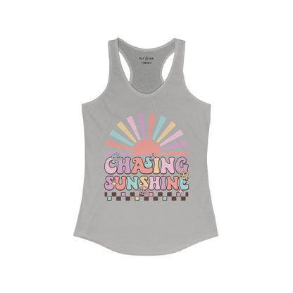 CHASING SUNSHINE - Racerback Tank Top