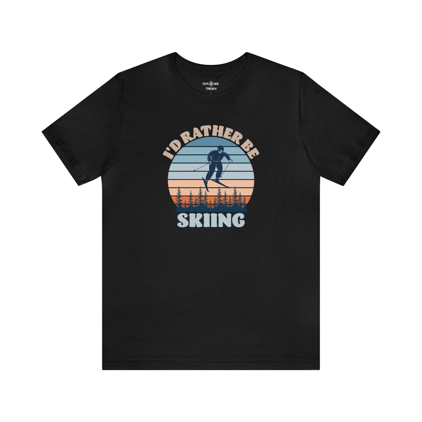 I'D RATHER BE SKIING - T-Shirt