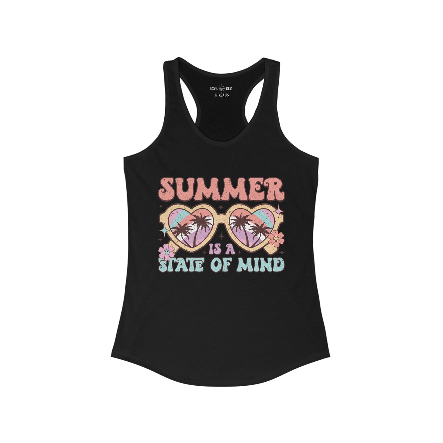 SUMMER STATE OF MIND 2 - Racerback Tank Top