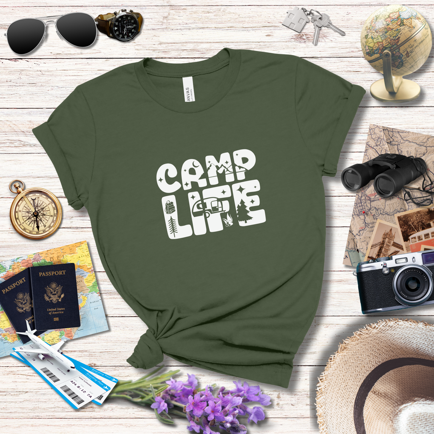 CAMP LIFE - T-Shirt