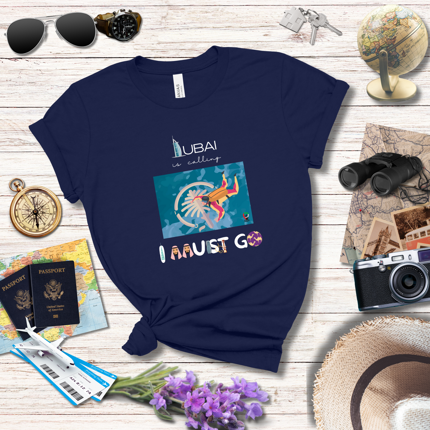 DUBAI IS CALLING AND I MUST GO - T-Shirt