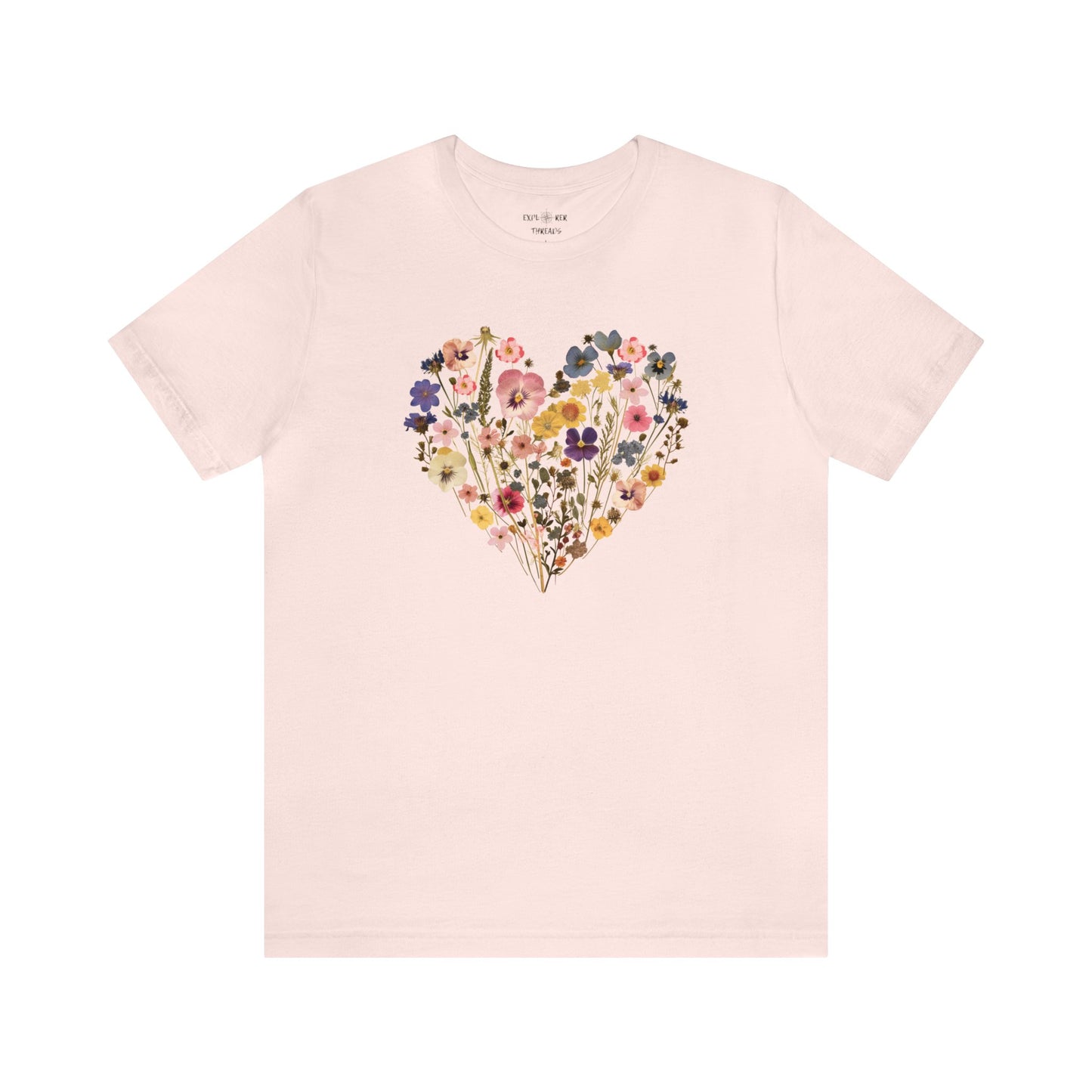 FLORAL HEART - T-Shirt