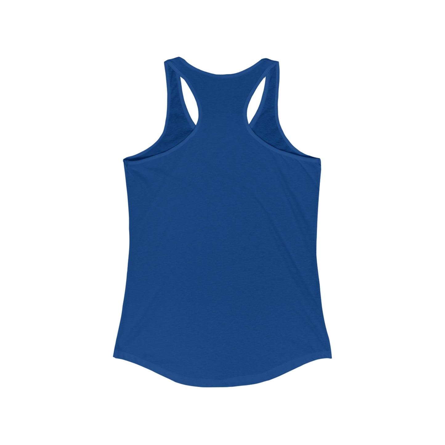 RESTING BEACH FACE - Racerback Tank Top