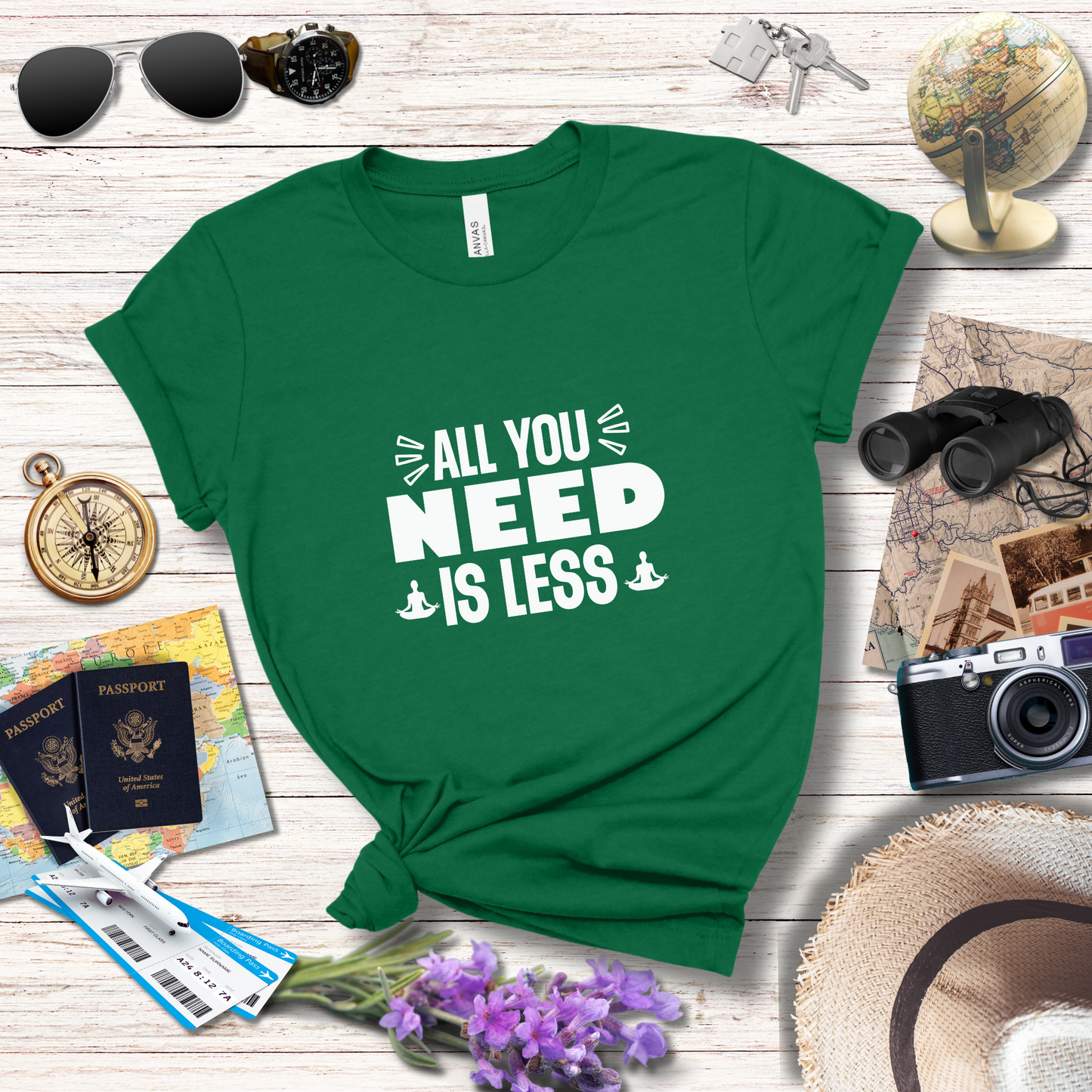 ALL YOU NEED IS LESS - T-Shirt