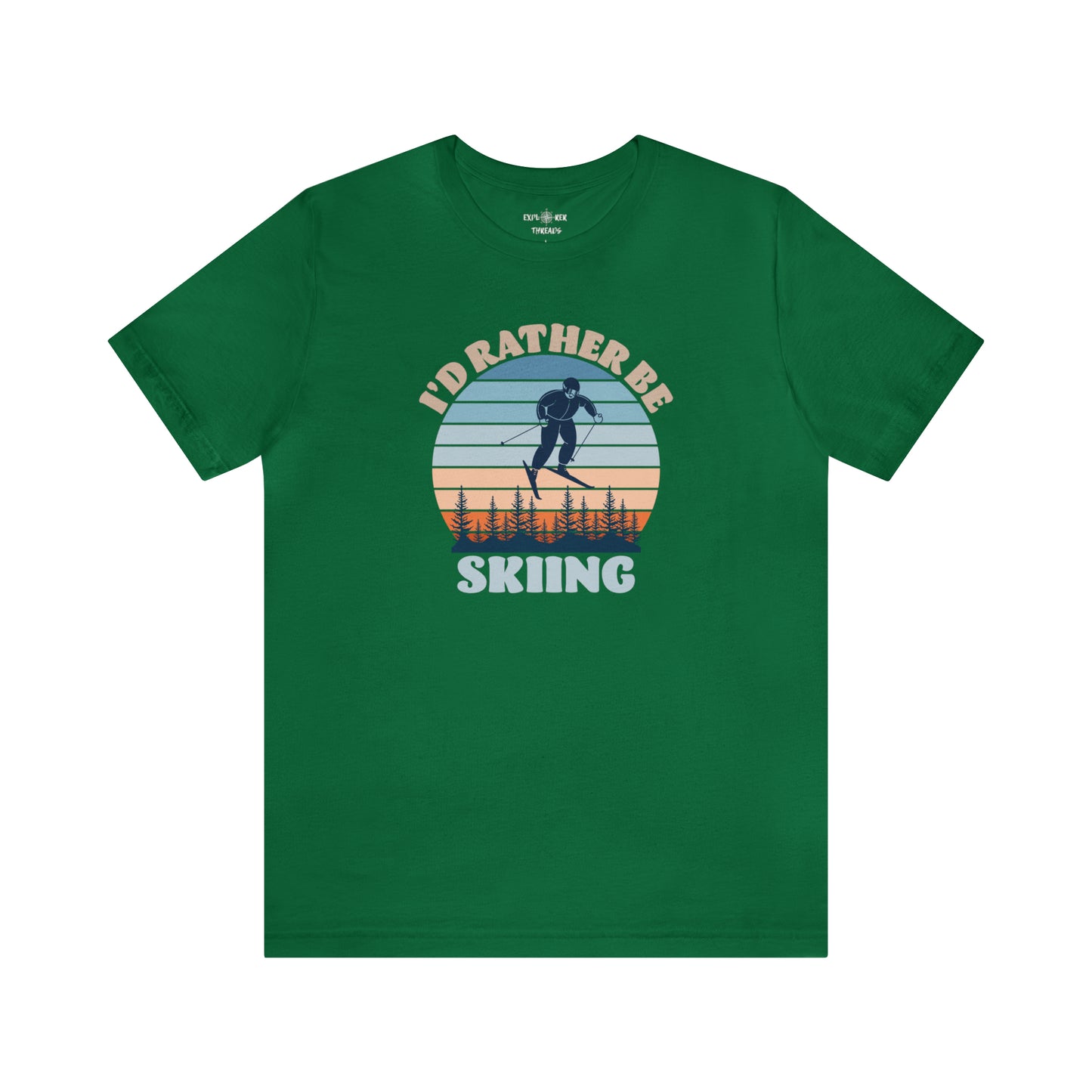 I'D RATHER BE SKIING - T-Shirt