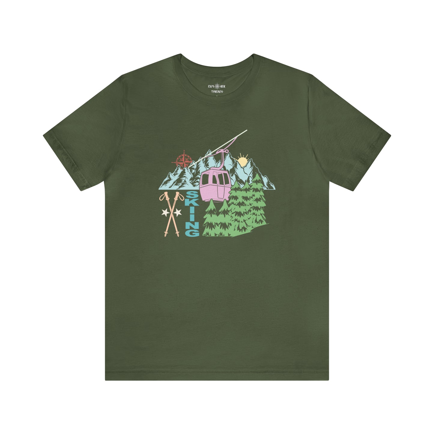 SKIING 2 - T-Shirt