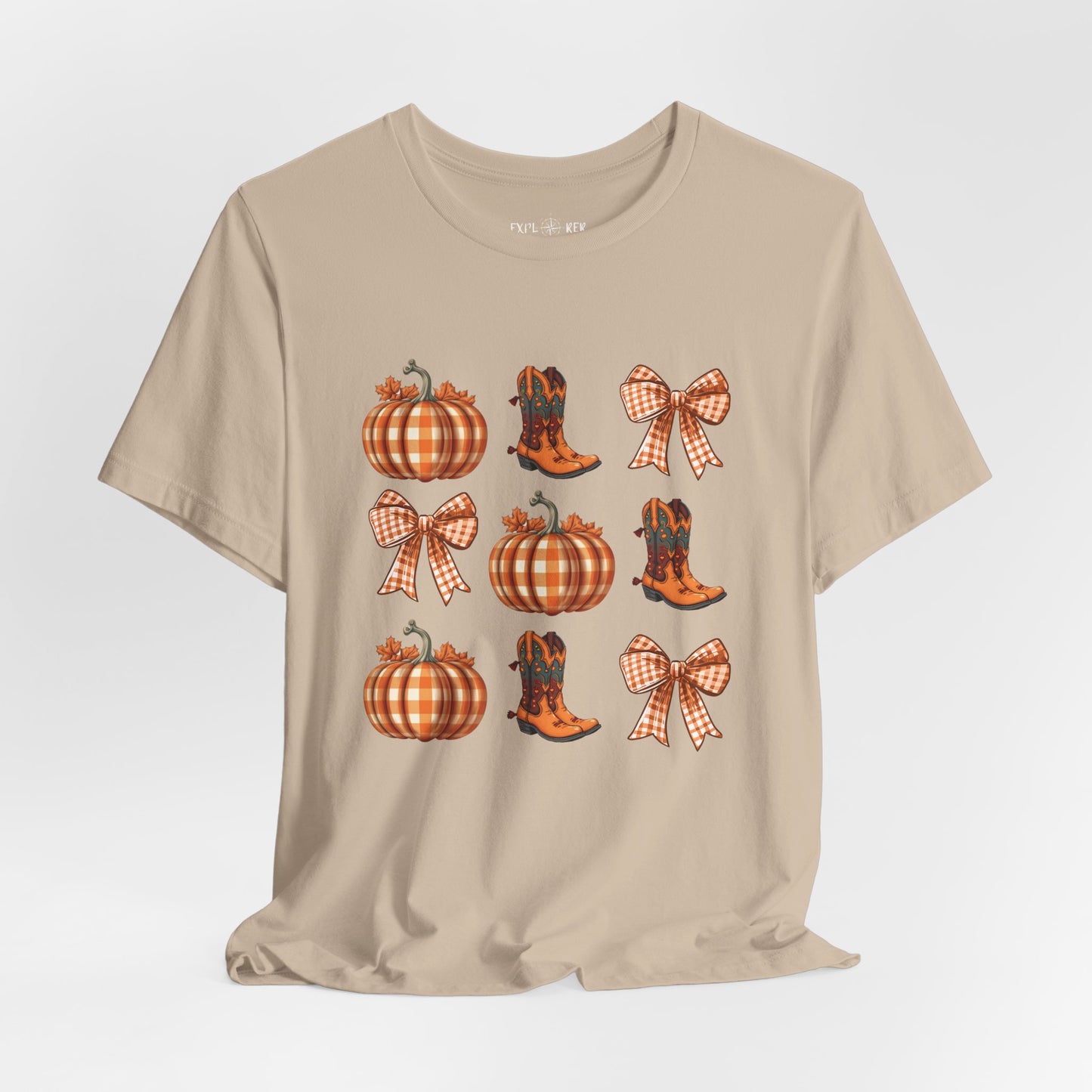 PUMPKINS, BOWS, BOOTS T-Shirt