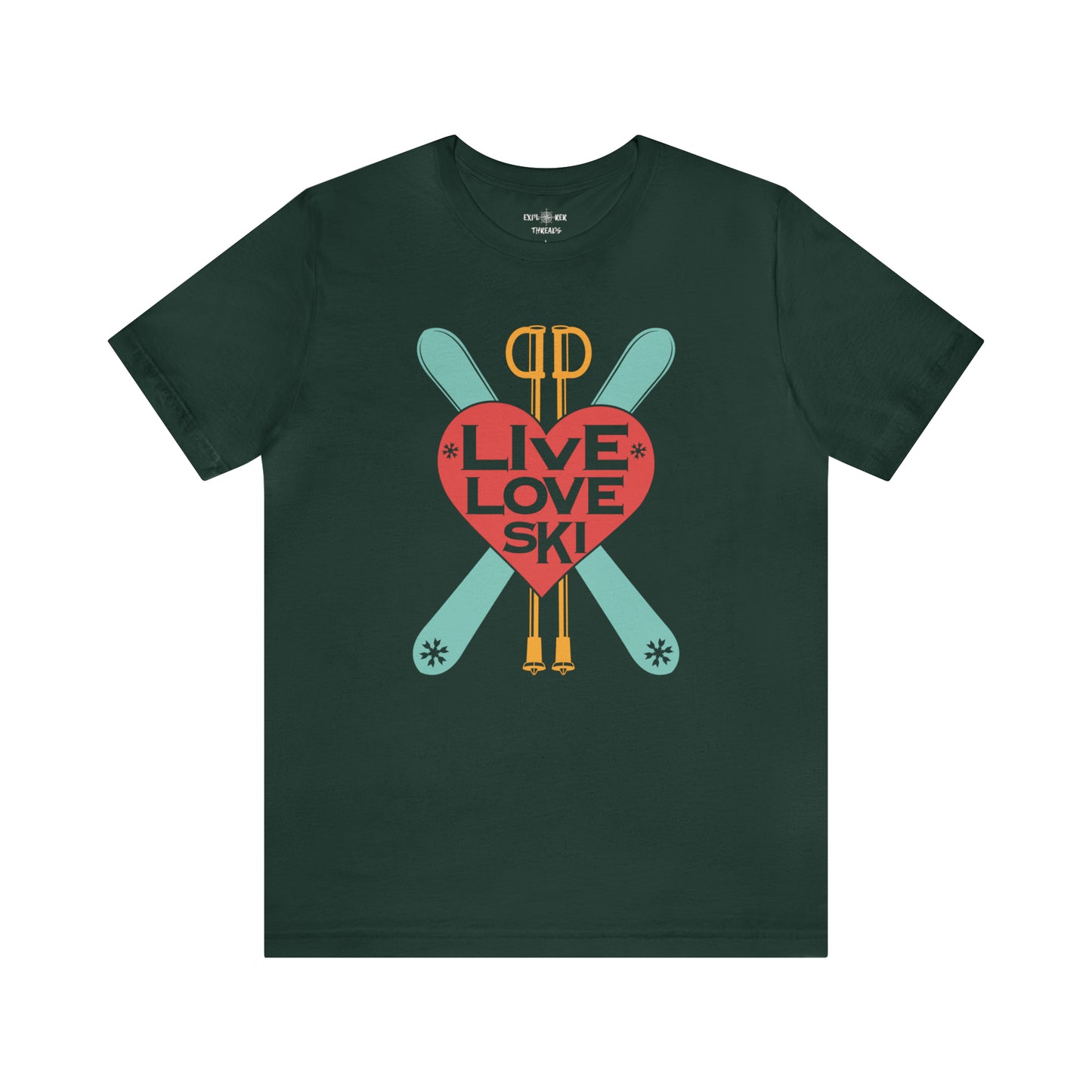 LIVE LOVE SKI - T-Shirt