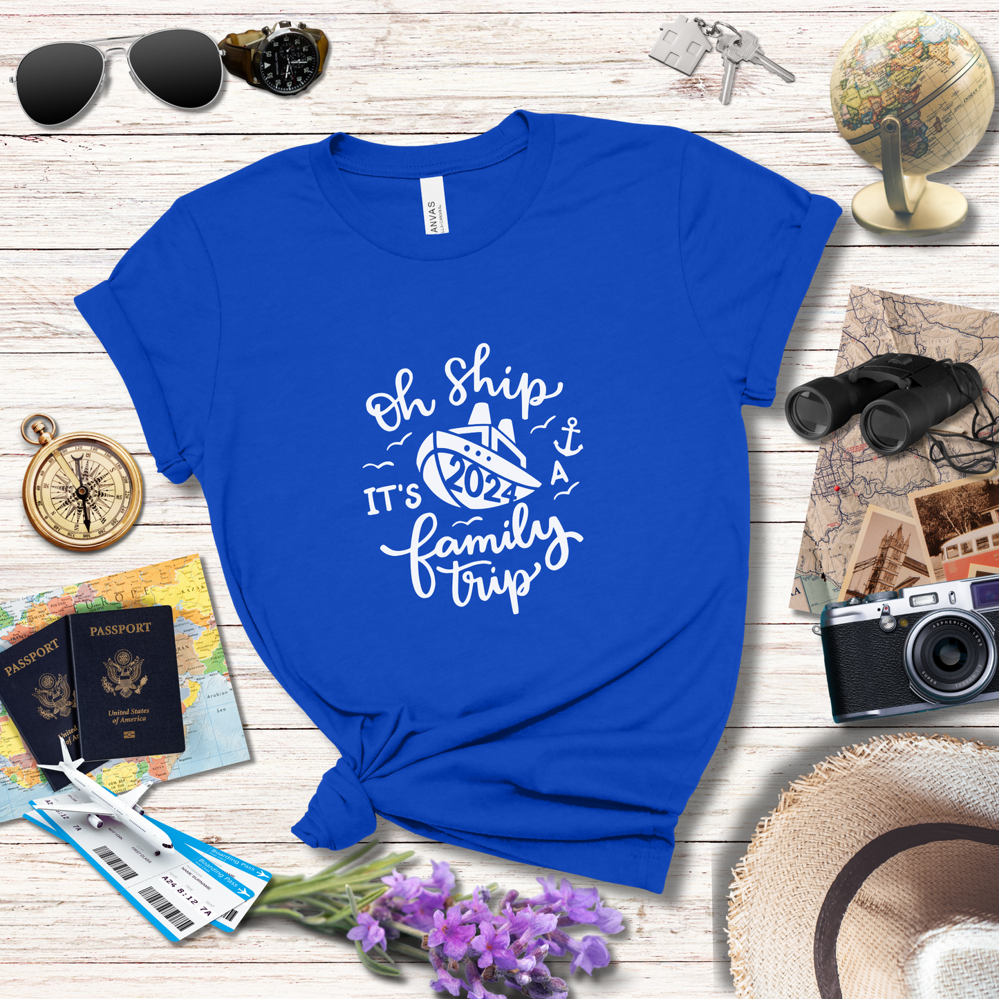 OH SHIP, IT'S A FAMILY TRIP - T-Shirt