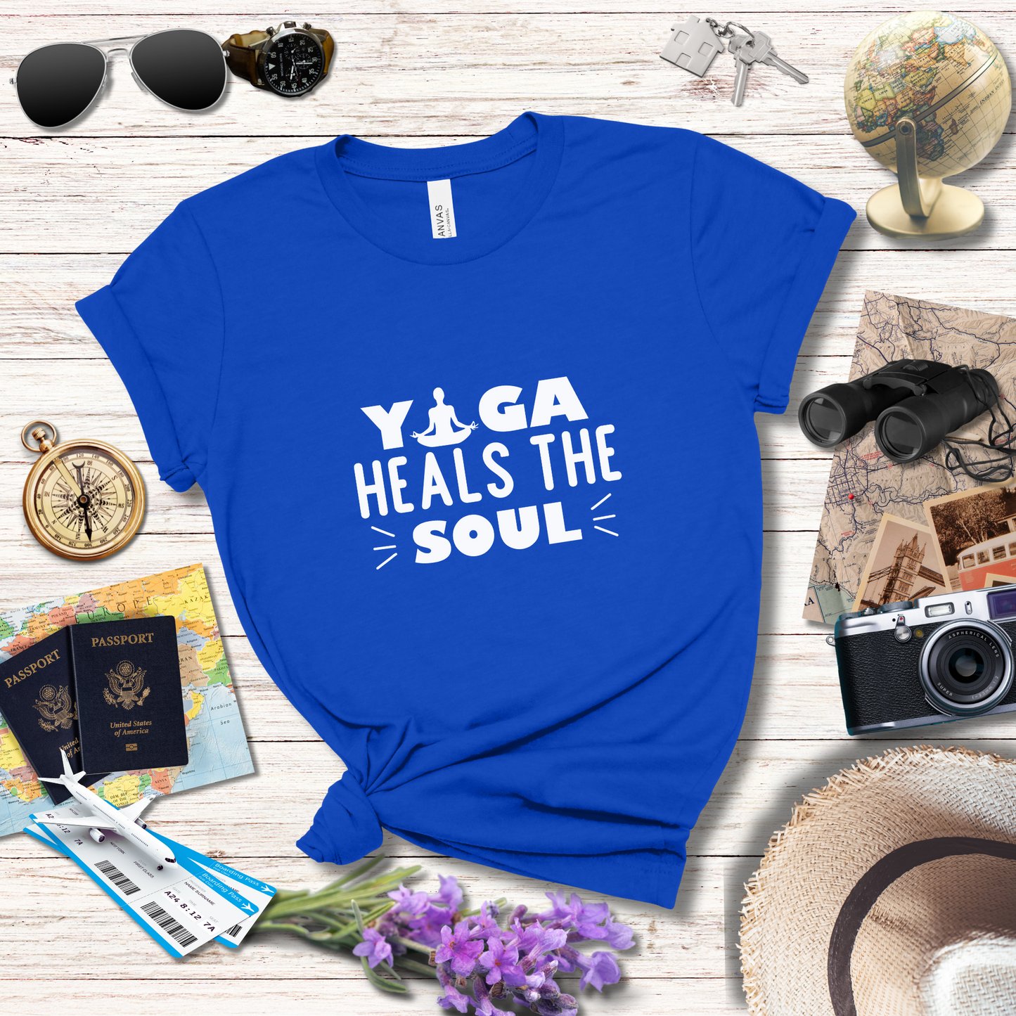 YOGA HEALS THE SOUL - T-Shirt