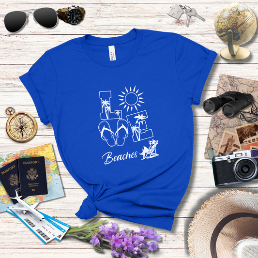 LOVE BEACHES - T-Shirt