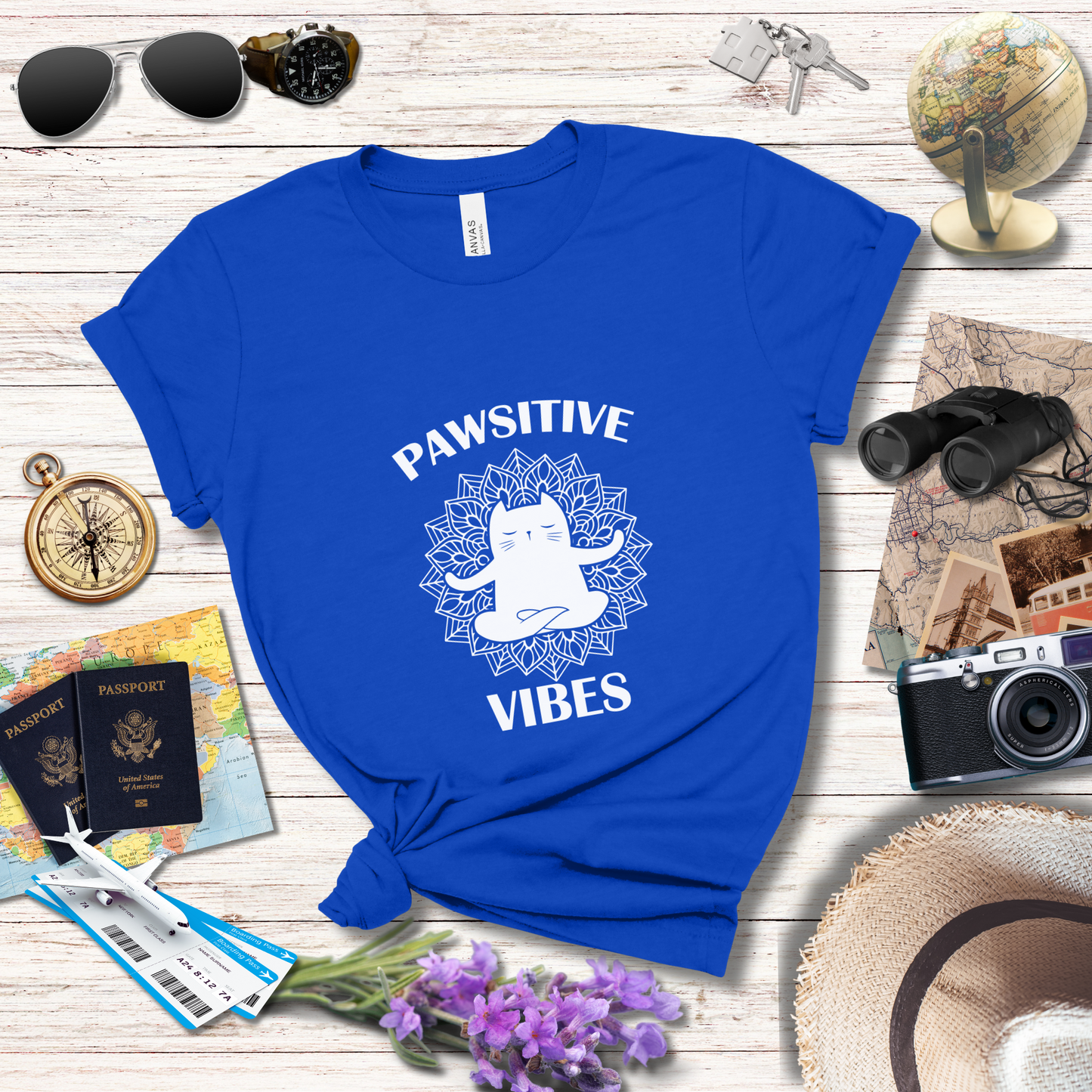 PAWSITIVE VIBES - T-Shirt