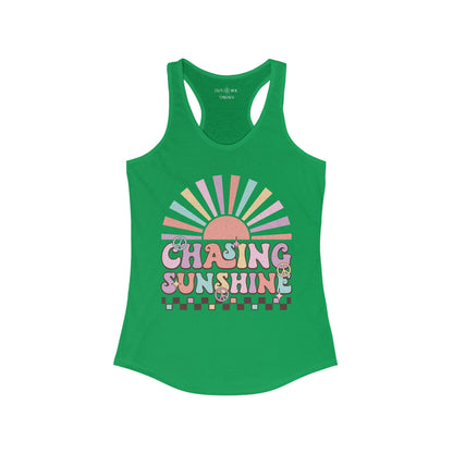 CHASING SUNSHINE - Racerback Tank Top