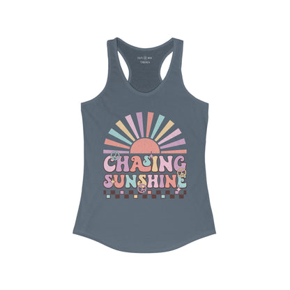 CHASING SUNSHINE - Racerback Tank Top