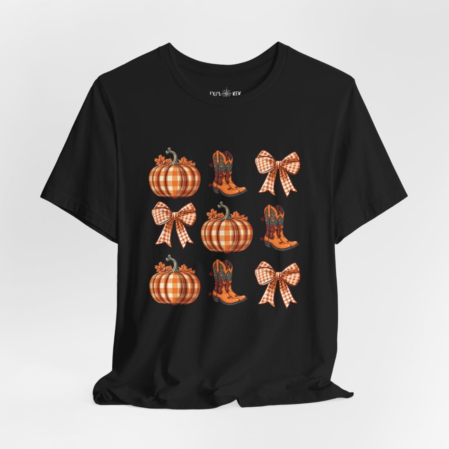 PUMPKINS, BOWS, BOOTS T-Shirt