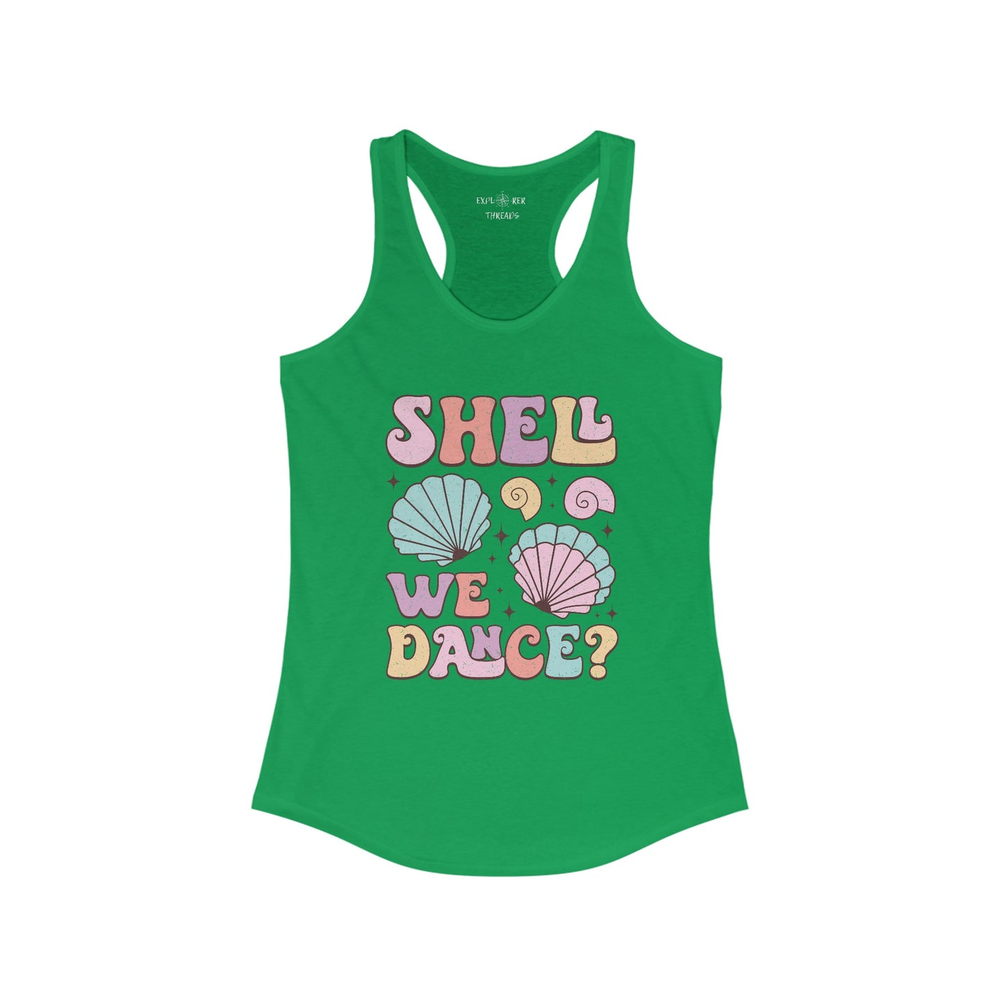 SHELL WE DANCE - Racerback Tank Top