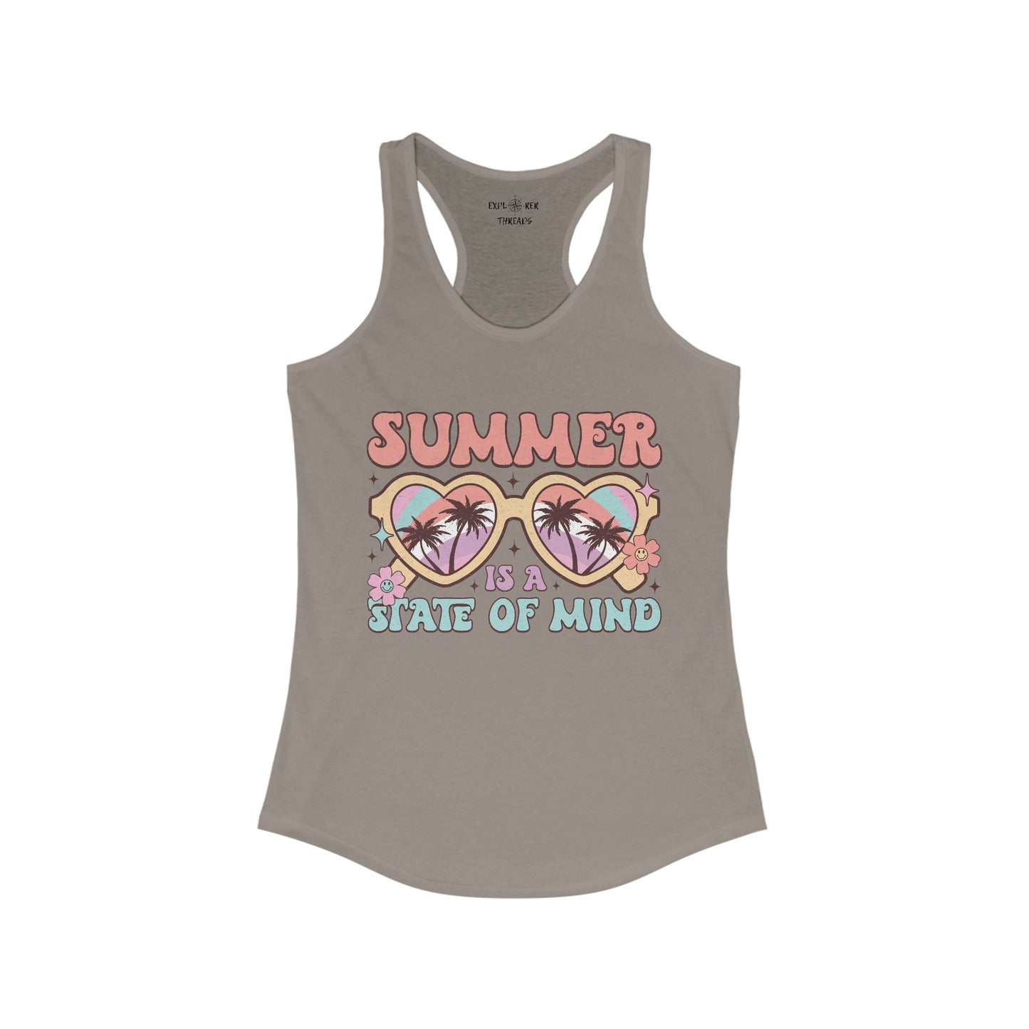 SUMMER STATE OF MIND 2 - Racerback Tank Top