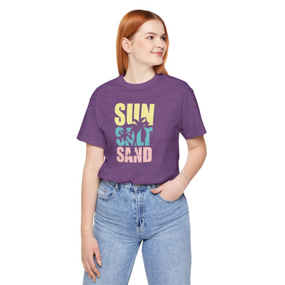 SUN SALT SAND - PASTEL - T-Shirt