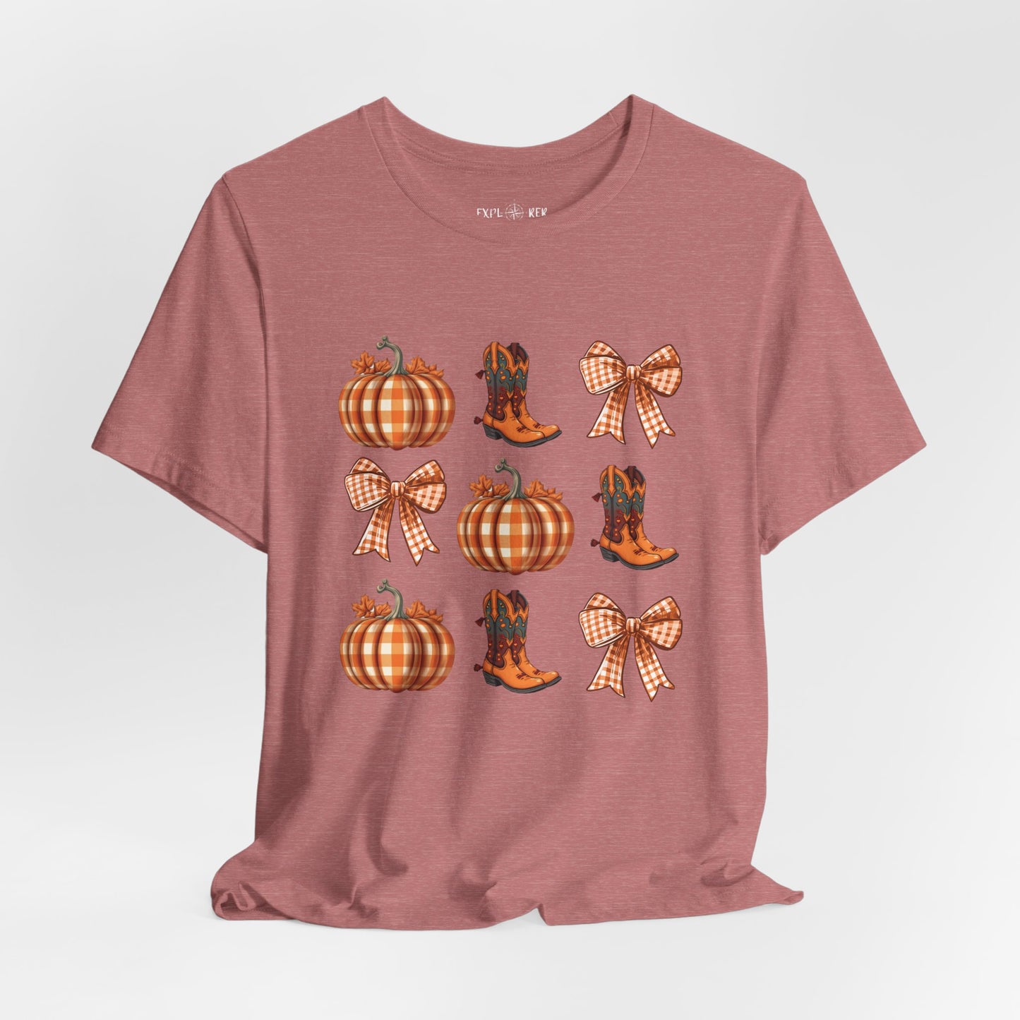 PUMPKINS, BOWS, BOOTS T-Shirt