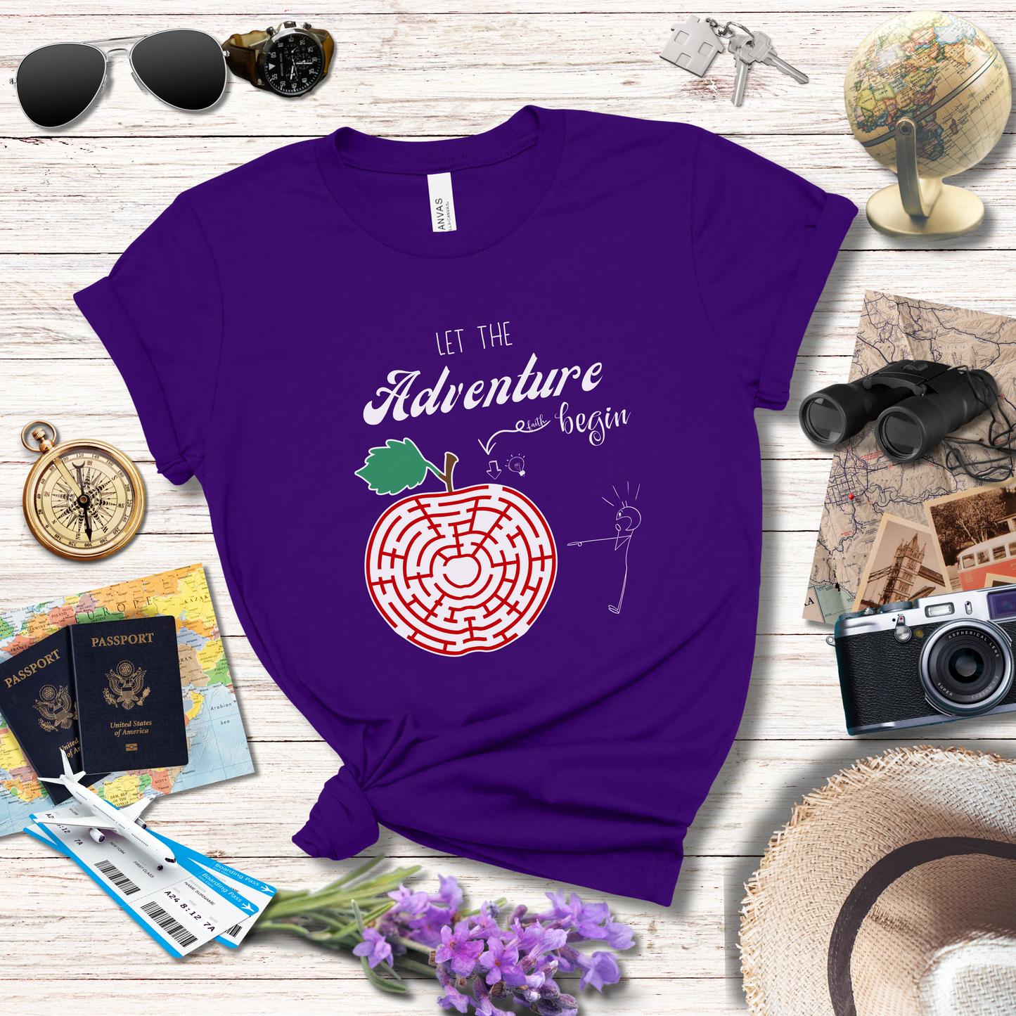 LET THE ADVENTURE BEGIN 2 - T-Shirt