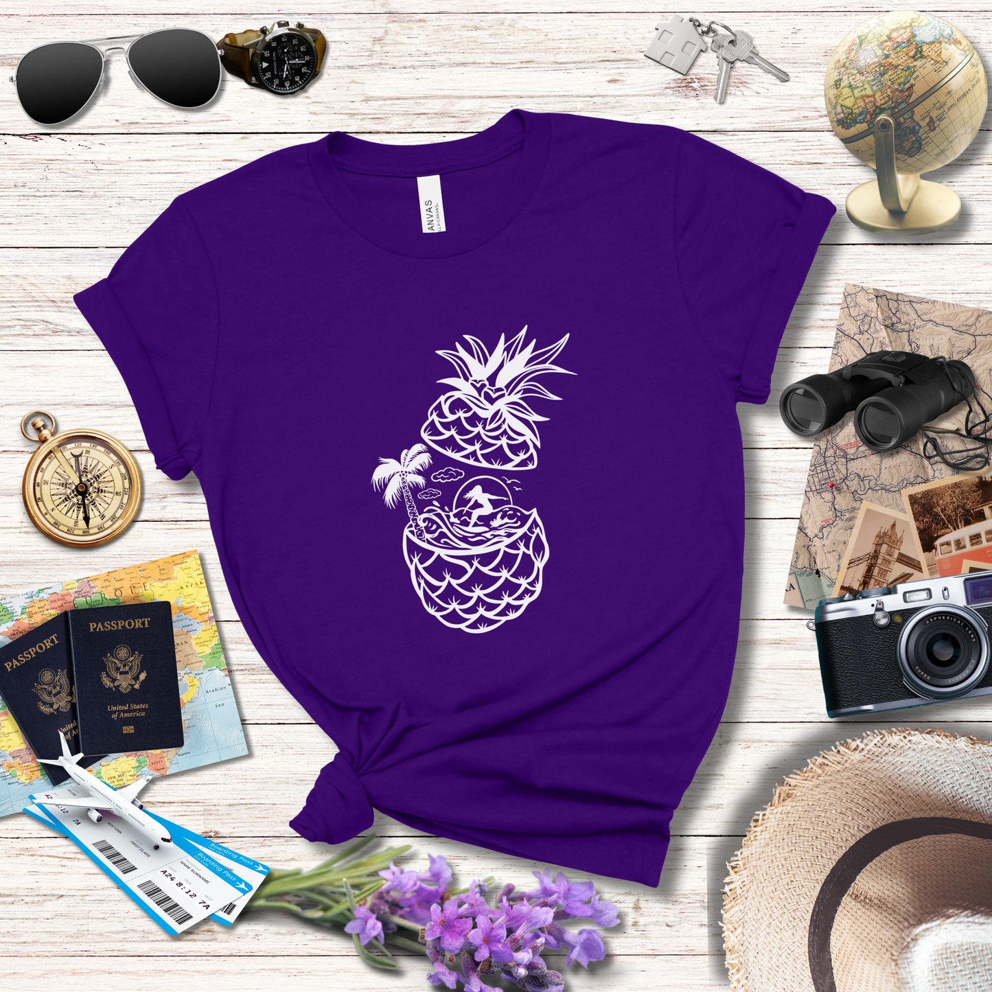 PINEAPPLE SURF- T-Shirt