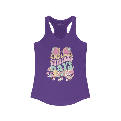 ENDLESS SUMMER DAYS - Racerback Tank Top