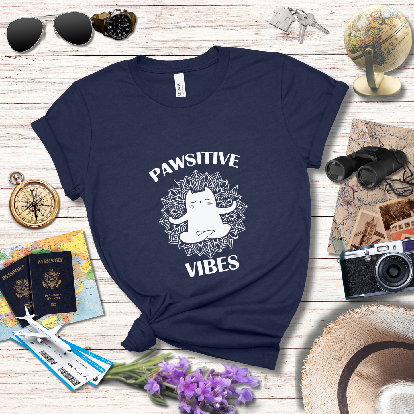 PAWSITIVE VIBES - T-Shirt