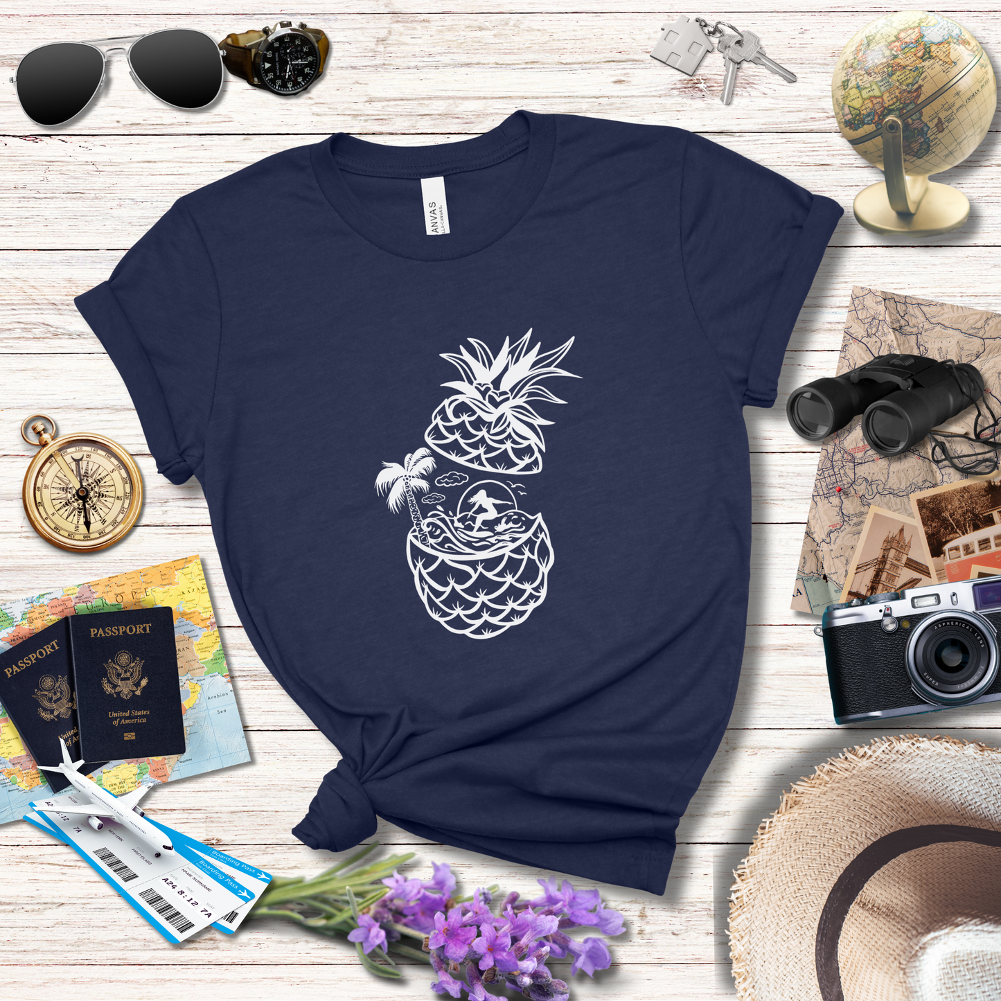 PINEAPPLE SURF- T-Shirt