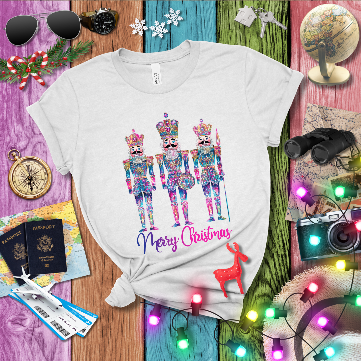 NUTCRACKER MERRY CHRISTMAS T-Shirt