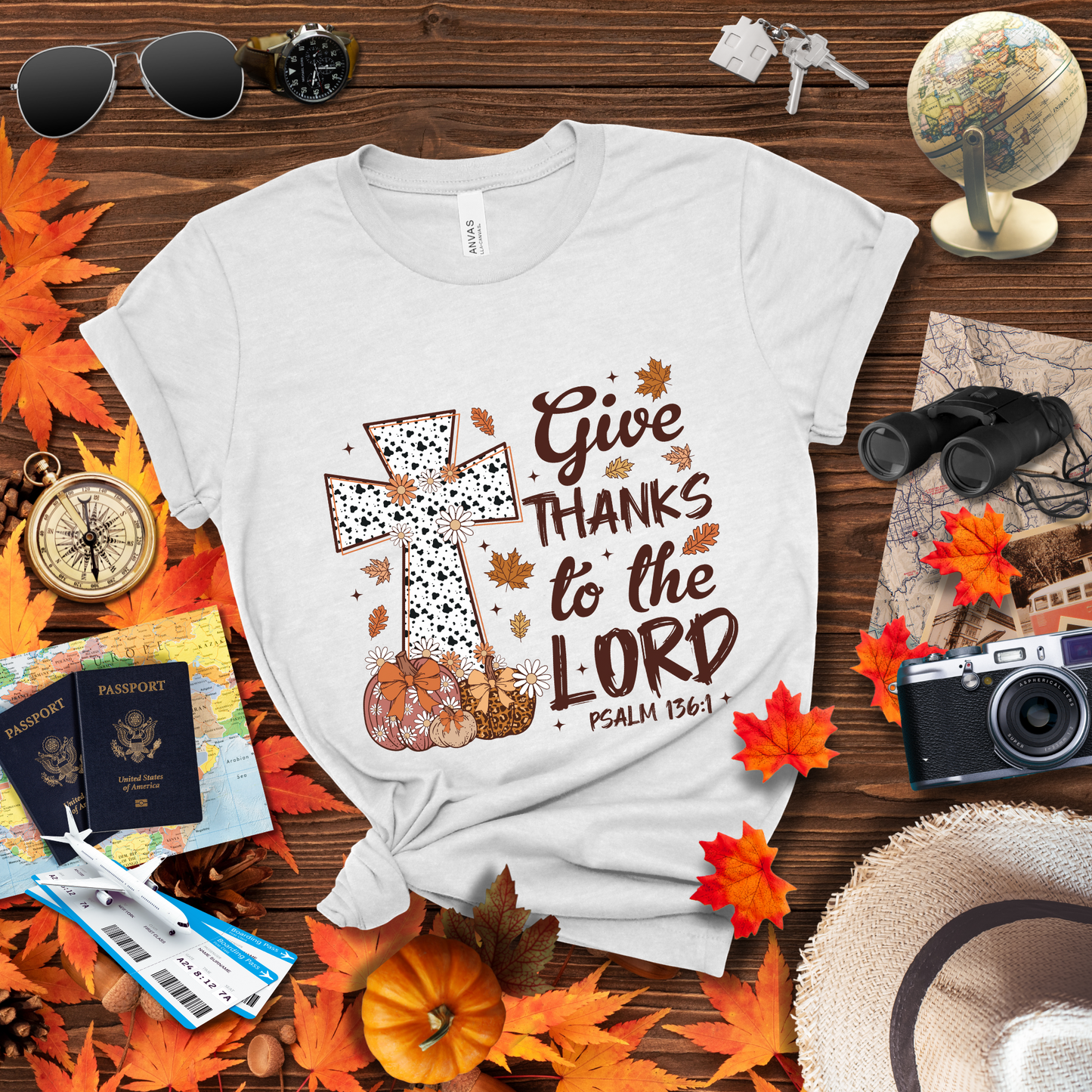 GIVE THANKS TO THE LORD_2 T-Shirt