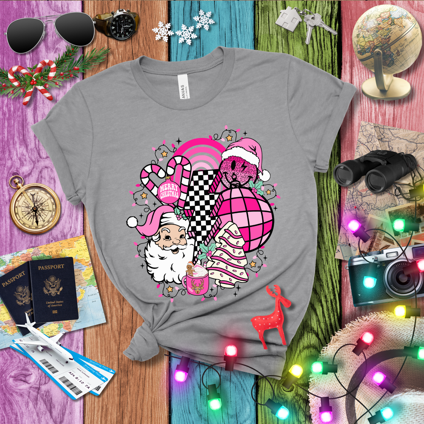 PINK CHRISTMAS_2 T-Shirt