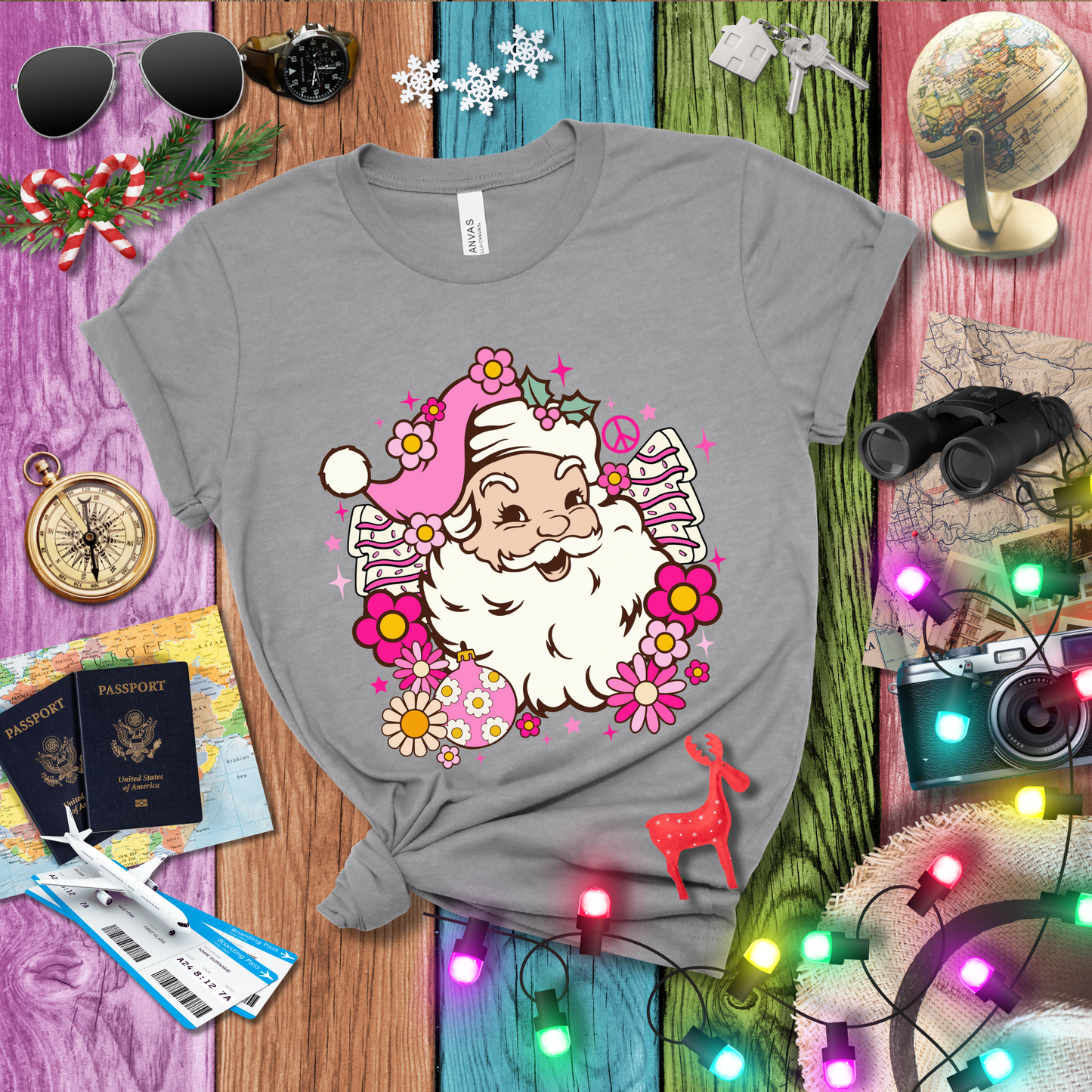 PINK SANTA T-Shirt