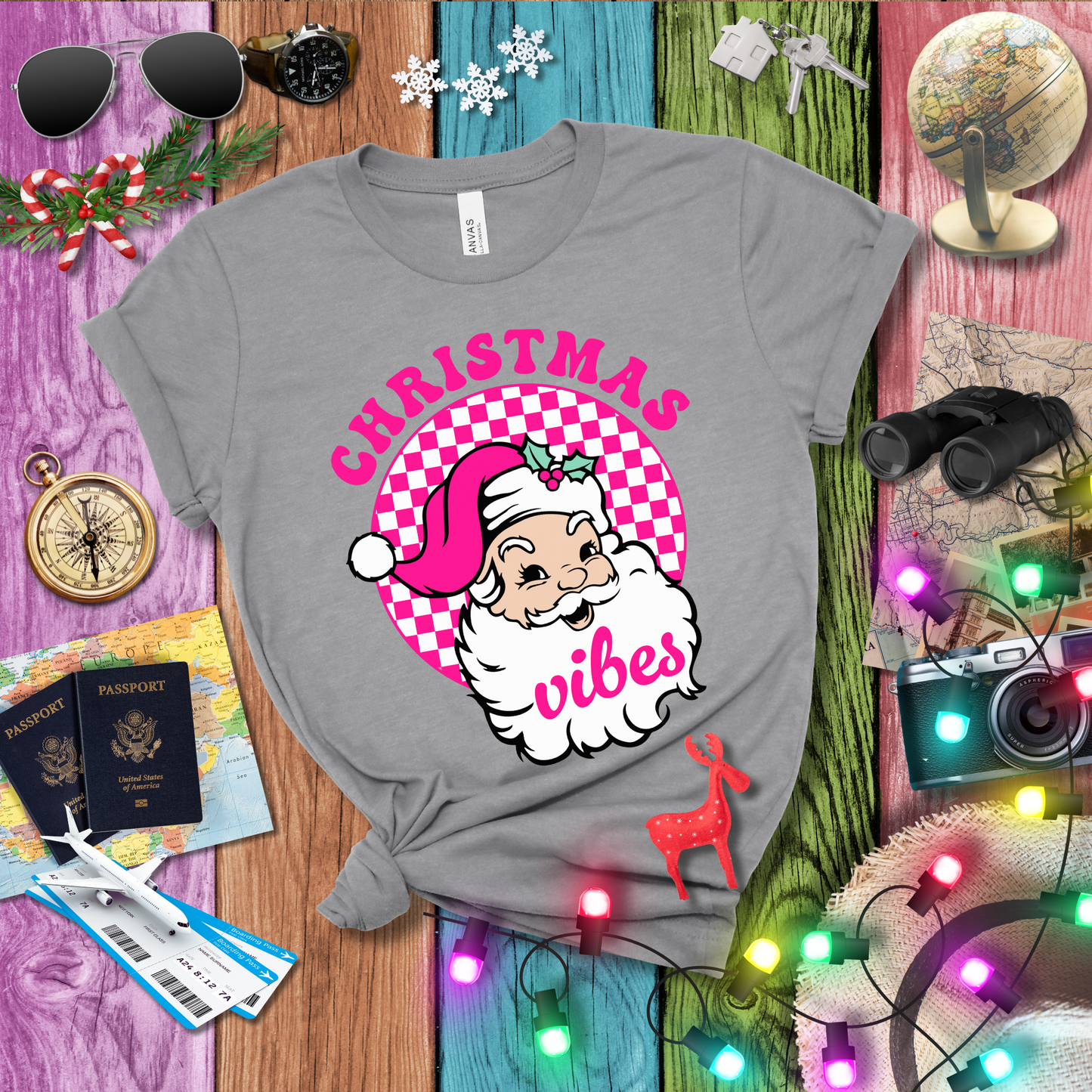 CHRISTMAS VIBES_5 T-Shirt