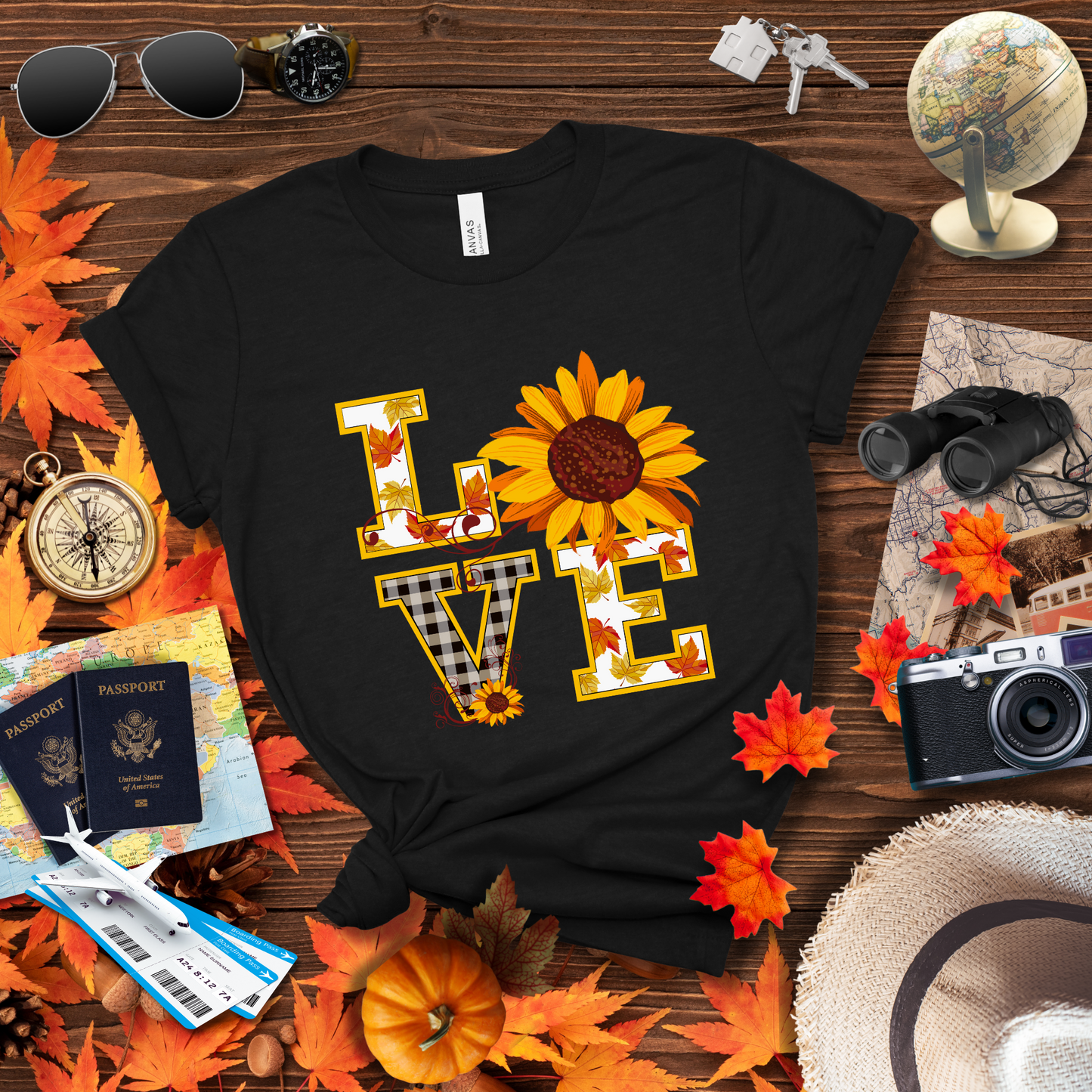 LOVE SUNFLOWER FALL T-Shirt