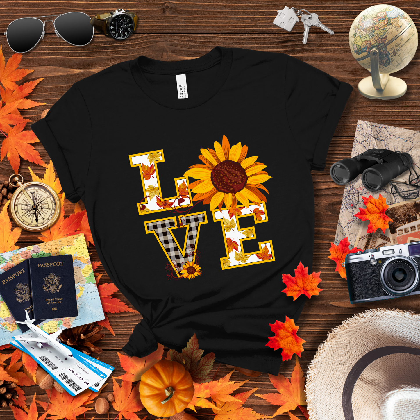 LOVE SUNFLOWER FALL T-Shirt