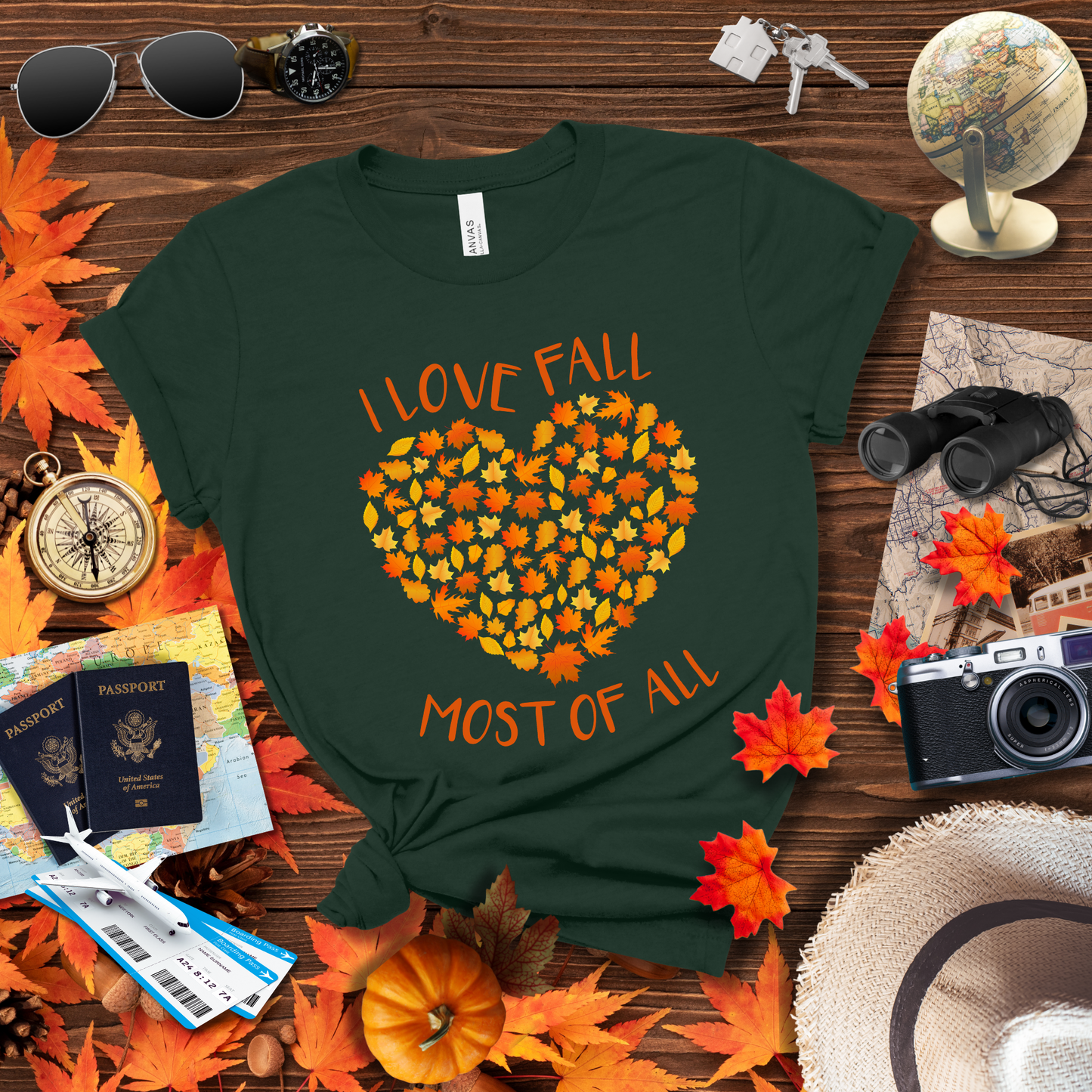 I LOVE FALL_2 T-Shirt