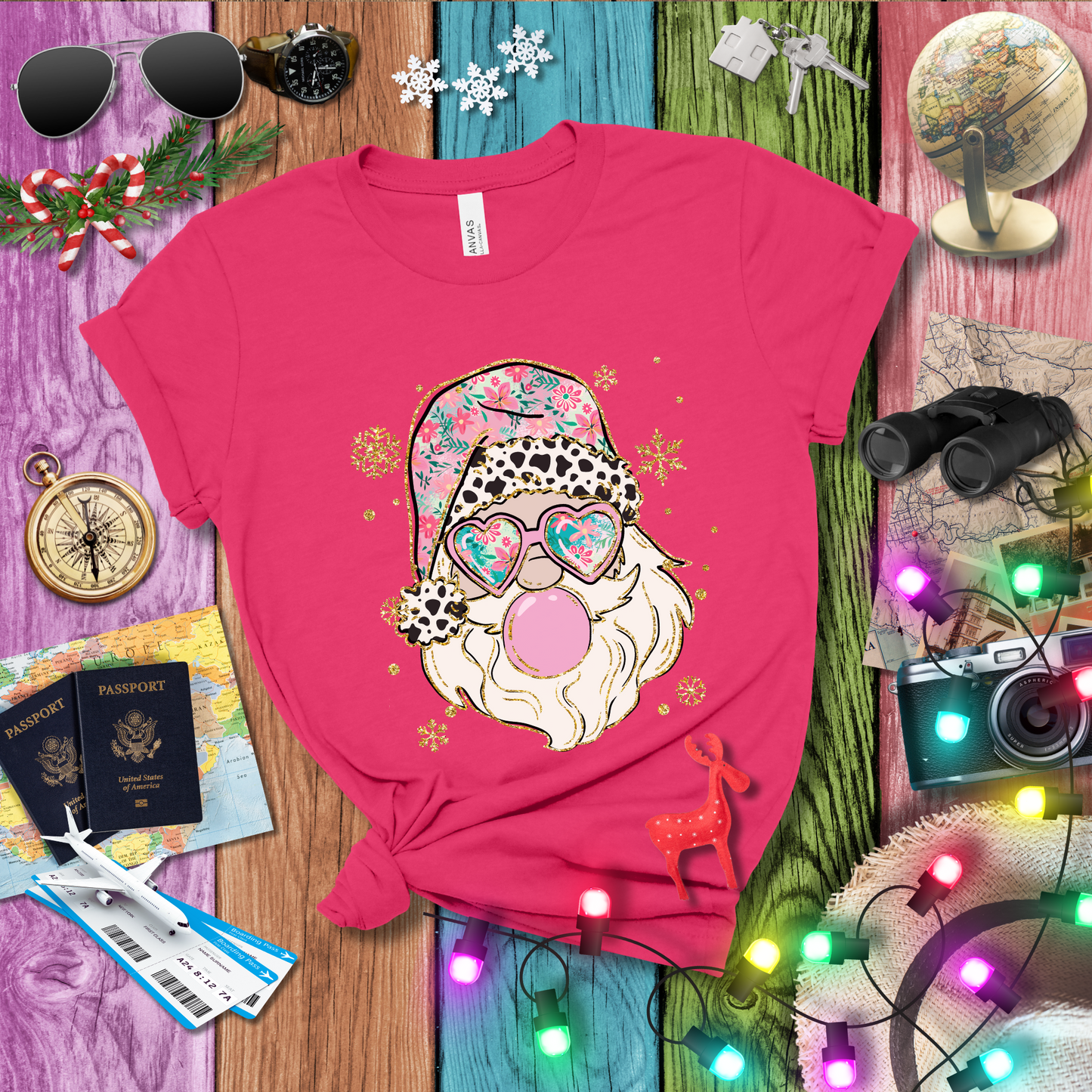 COOL SANTA WITH BUBBLEGUM T-Shirt