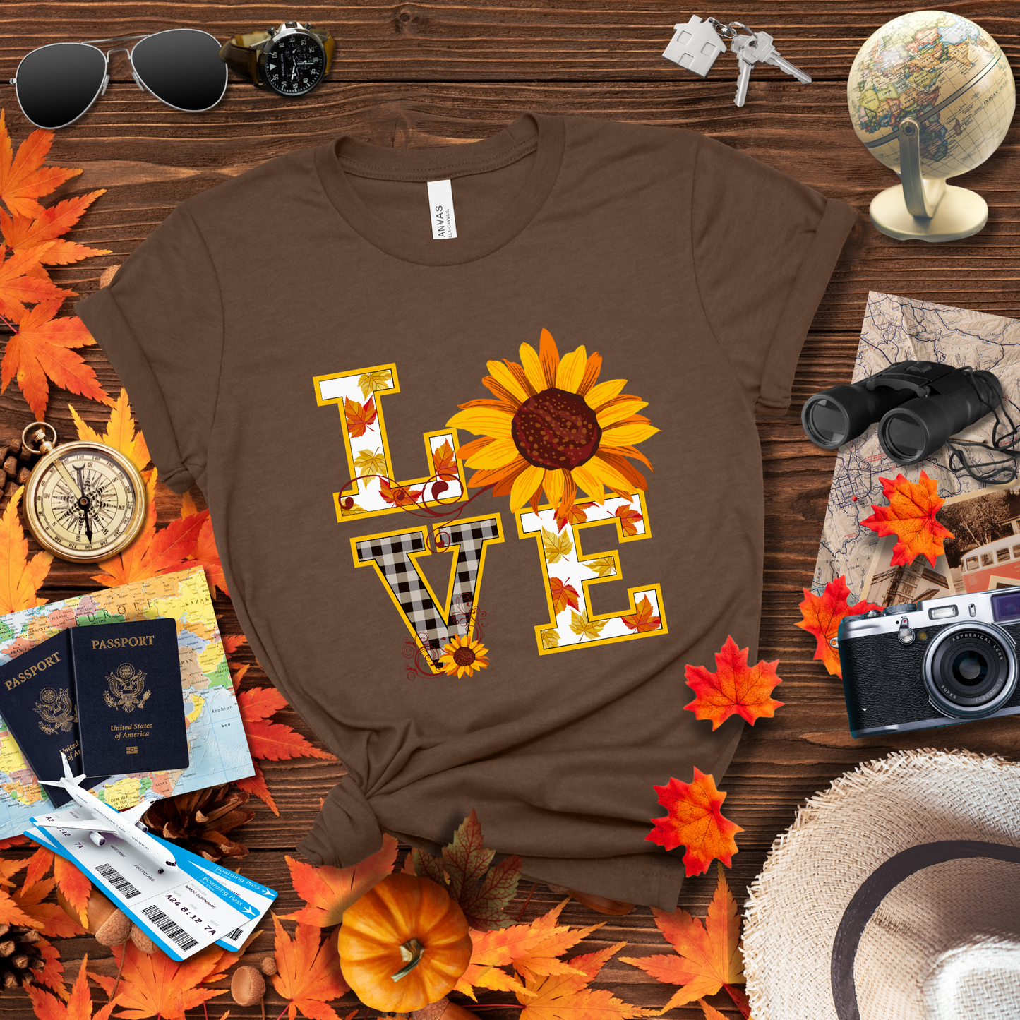 LOVE SUNFLOWER FALL T-Shirt