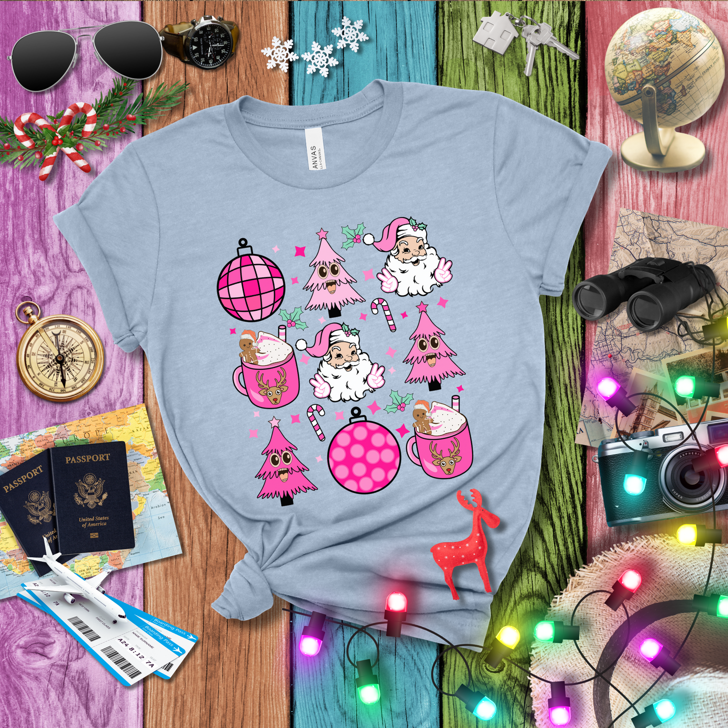 PINK CHRISTMAS_3 T-Shirt