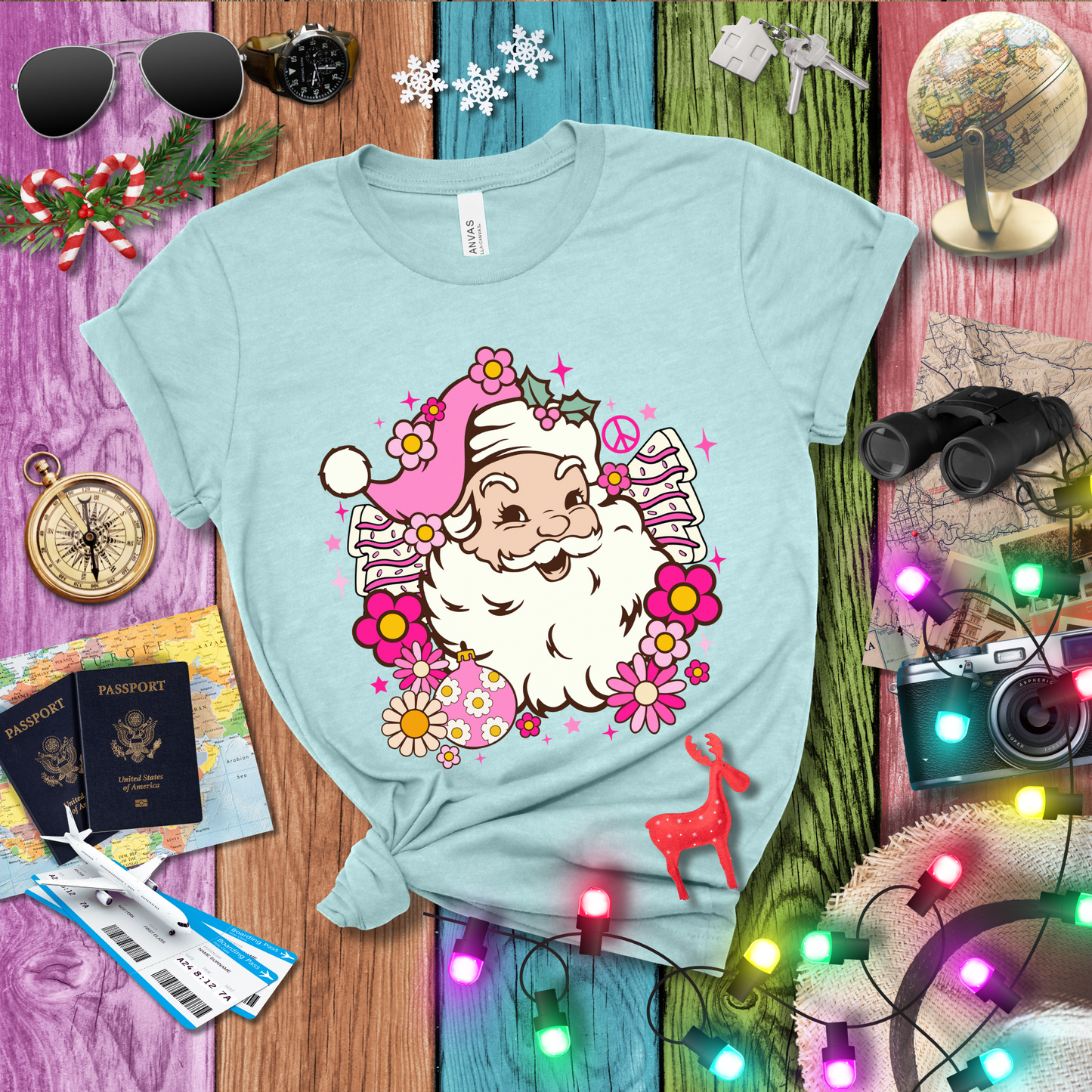 PINK SANTA T-Shirt