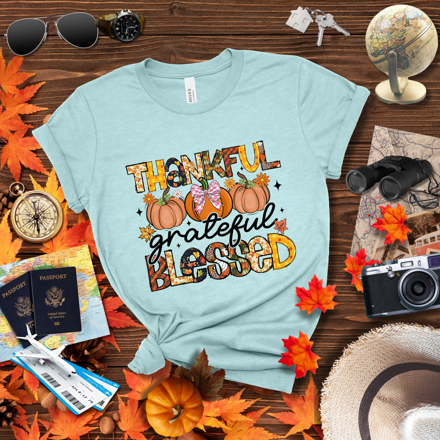 THANKFUL, GRATEFUL, BLESSED T-Shirt