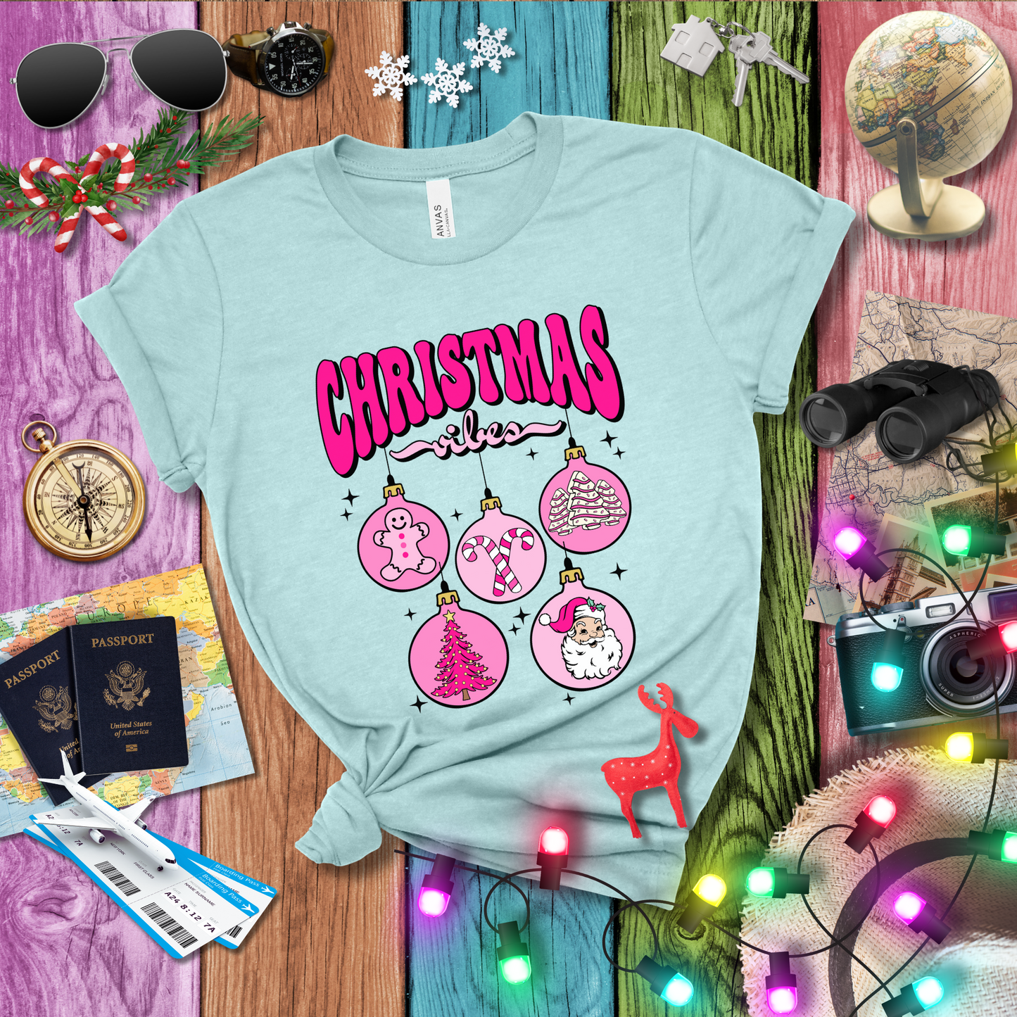 CHRISTMAS VIBES_4 T-Shirt