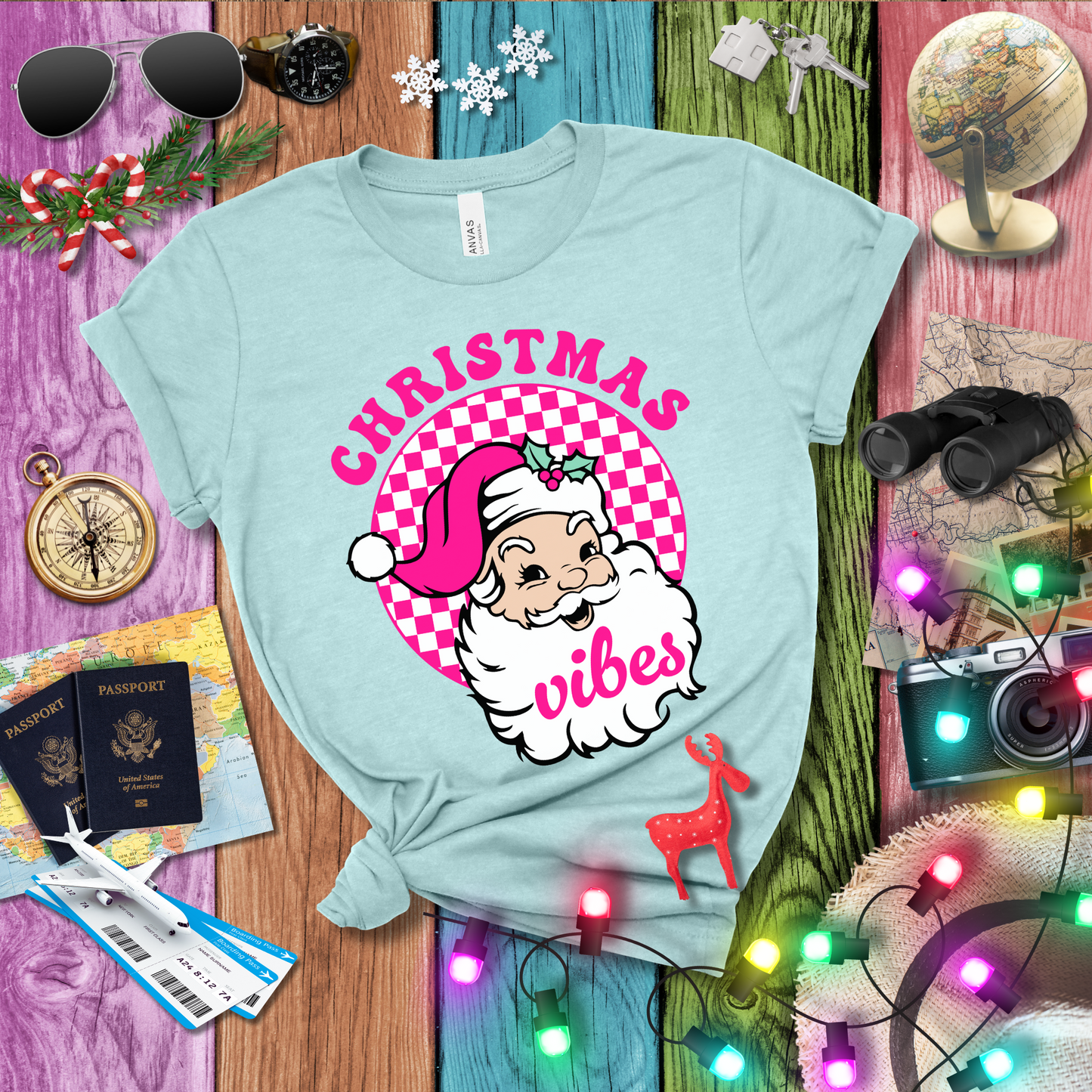 CHRISTMAS VIBES_5 T-Shirt