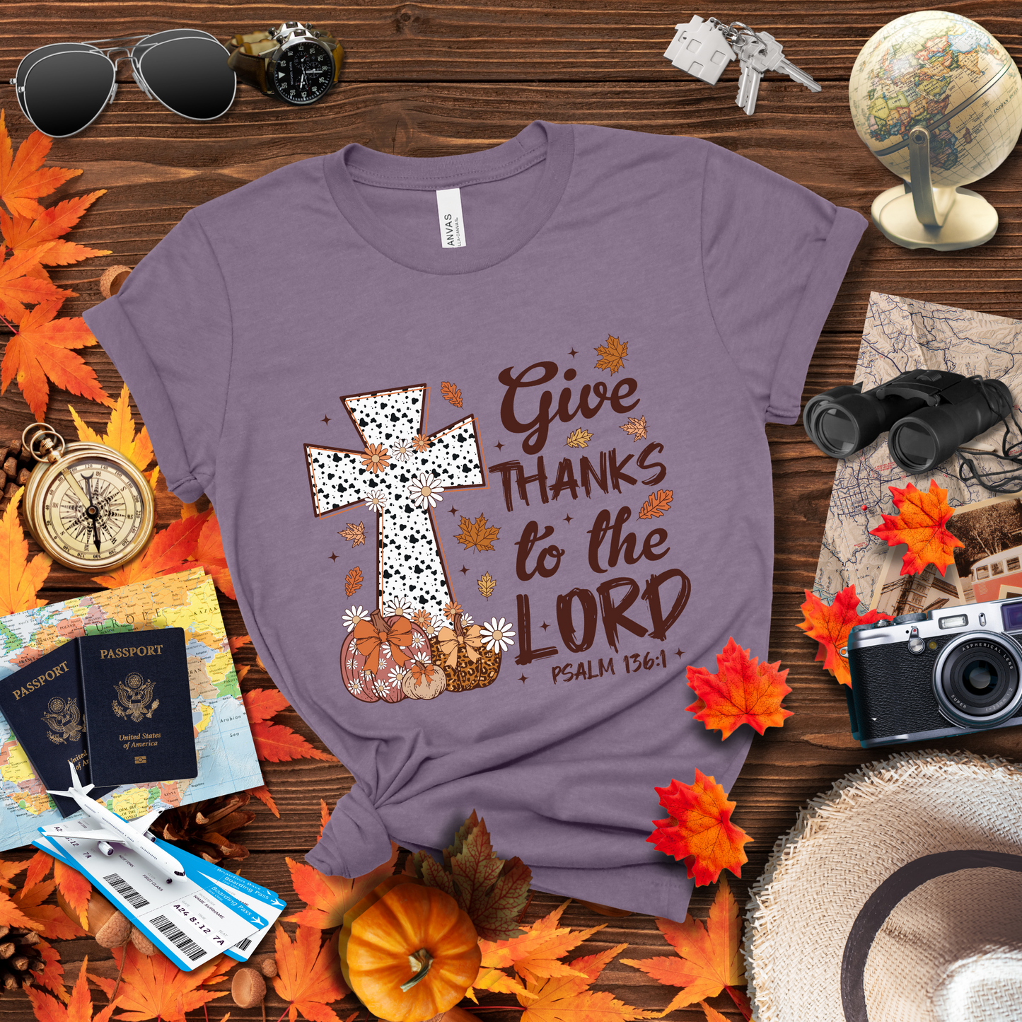 GIVE THANKS TO THE LORD_2 T-Shirt