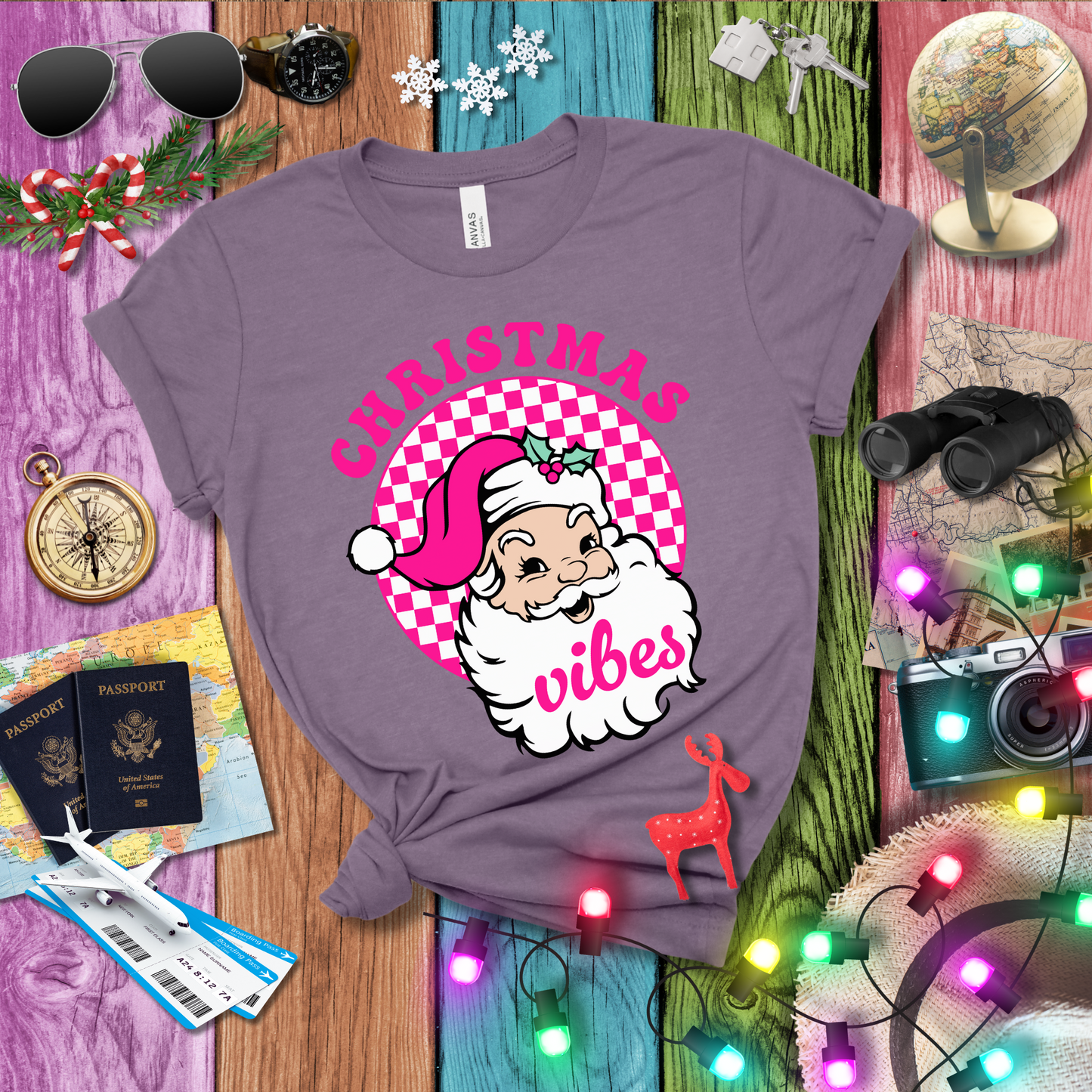 CHRISTMAS VIBES_5 T-Shirt