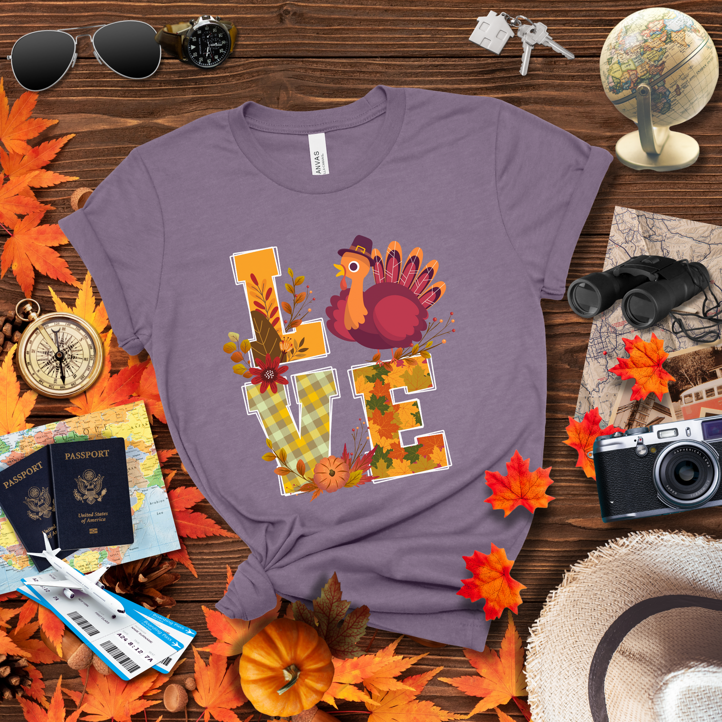 LOVE TURKEY FALL T-Shirt